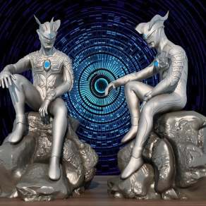 现代虚拟人物3D模型下载